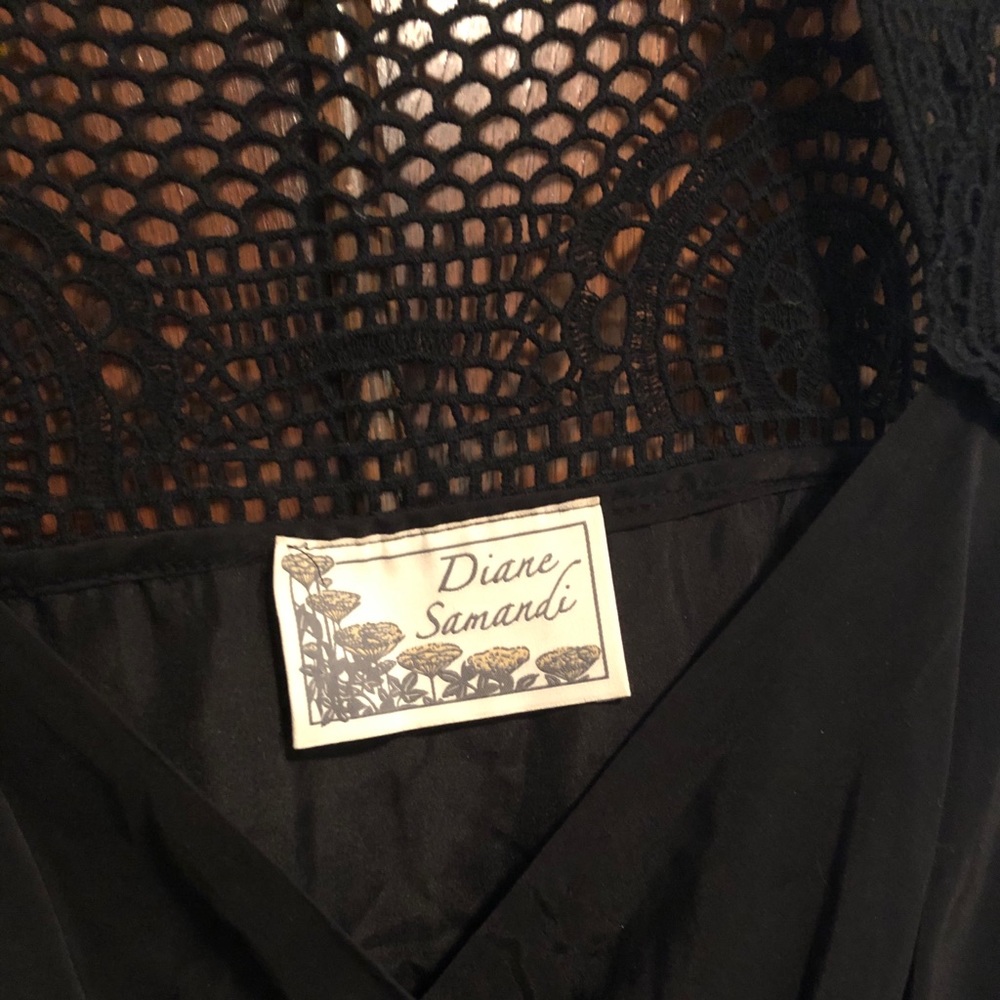 Diane Samandi dress/gown sm black